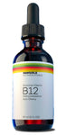 Vegan B12 Liquid - Natural Cherry Flavor 2500mcg B-12 Vitamin Sublingual Supplement Drops - Bioactive Methycobalamin Formula for Maximum Absorption & Energy - Non-GMO, Gluten Free, 2 Month Supply